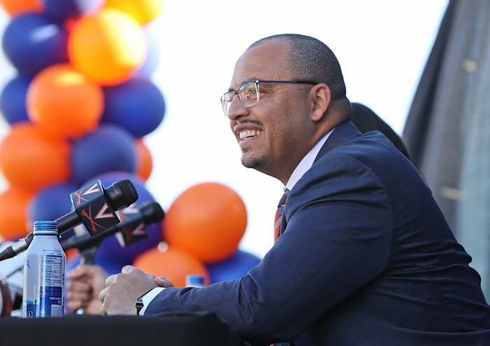 Tony Elliott Virginia Cavaliers football